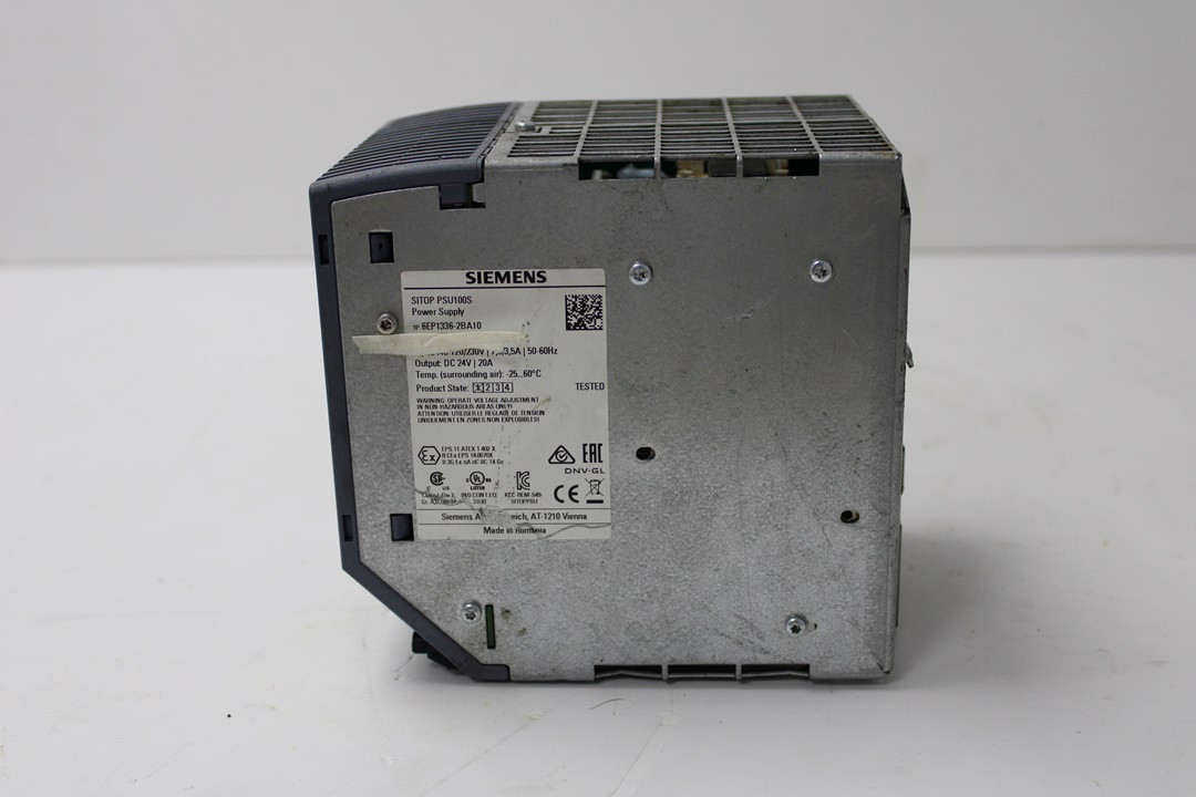 Siemens 6EP1336-2BA10 SITOP Smart 24V 20A Power Supply Unit