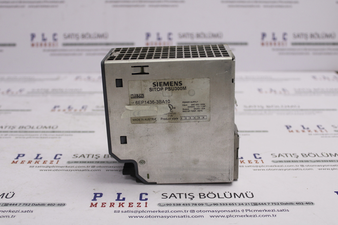 Siemens 6EP1436-3BA10 SITOP Modular 20A 24VDC 3-Phase Power Supply