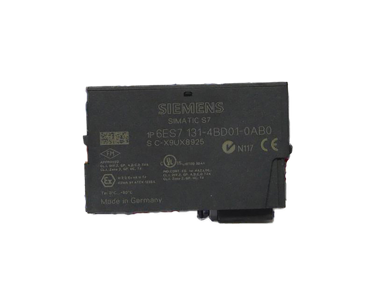 Siemens 6ES7131-4BD01-0AB0 SIMATIC ET 200S 4 DI 24VDC Standard Module