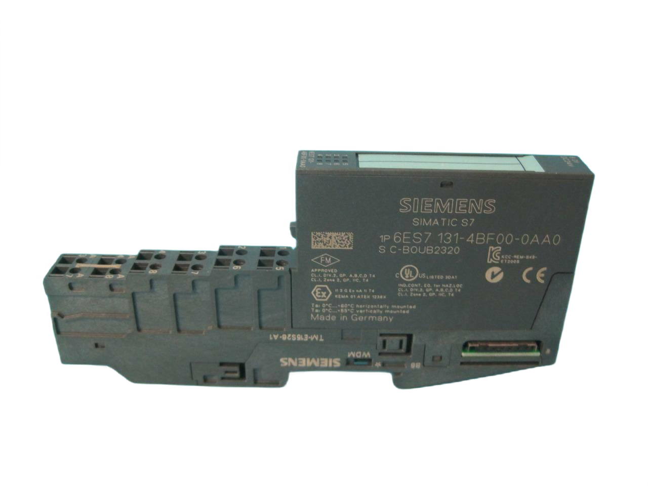 Siemens 6ES7131-4BF00-0AA0 SIMATIC ET 200S 8 DI 24VDC Input Module