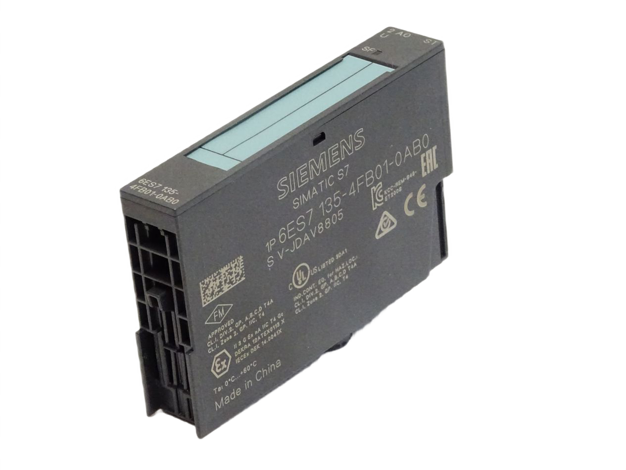 Siemens 6ES7135-4FB01-0AB0 ET 200S 2 AO U +/-10V Analog Output Module