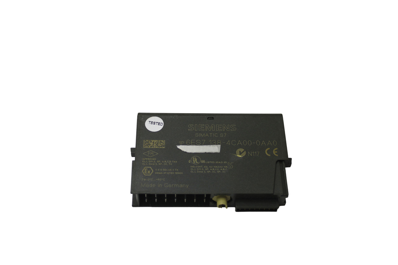 Siemens 6ES7138-4CA00-0AA0 SIMATIC DP ET 200S PM-E 24V DC Power Module