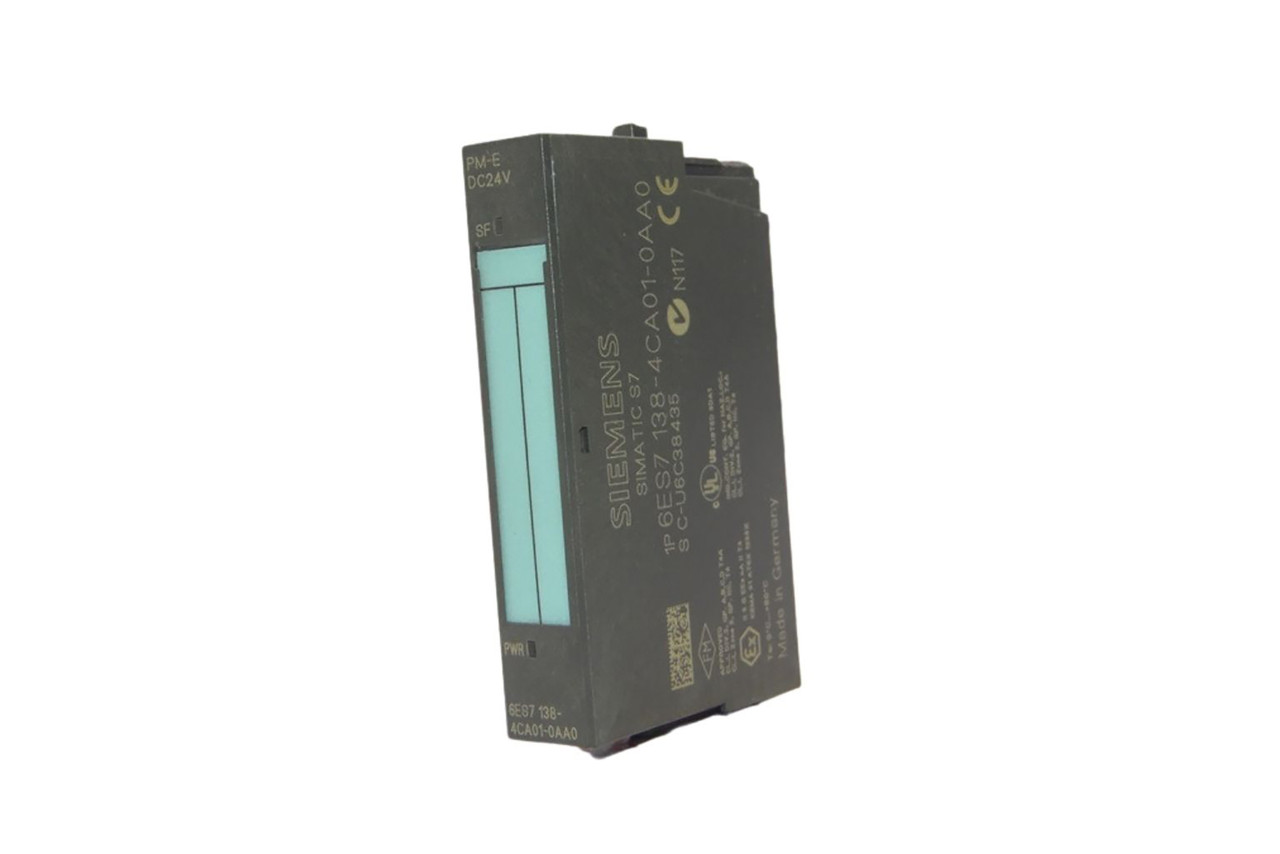 Siemens 6ES7138-4CA01-0AA0 SIMATIC DP ET 200S PM-E 24V DC Power Module