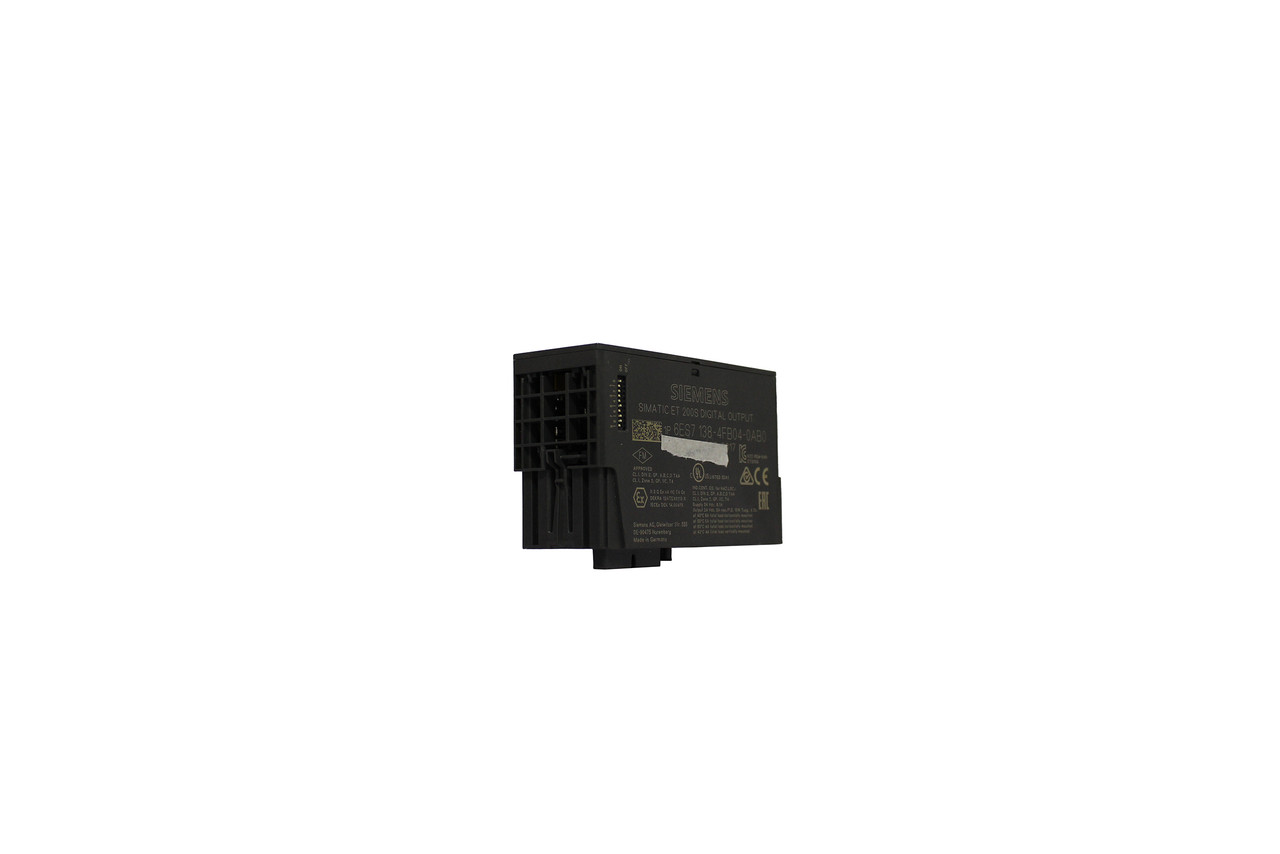 Siemens 6ES7138-4FB04-0AB0 SIMATIC ET 200S 4 F-DO 24V DC Safety Module