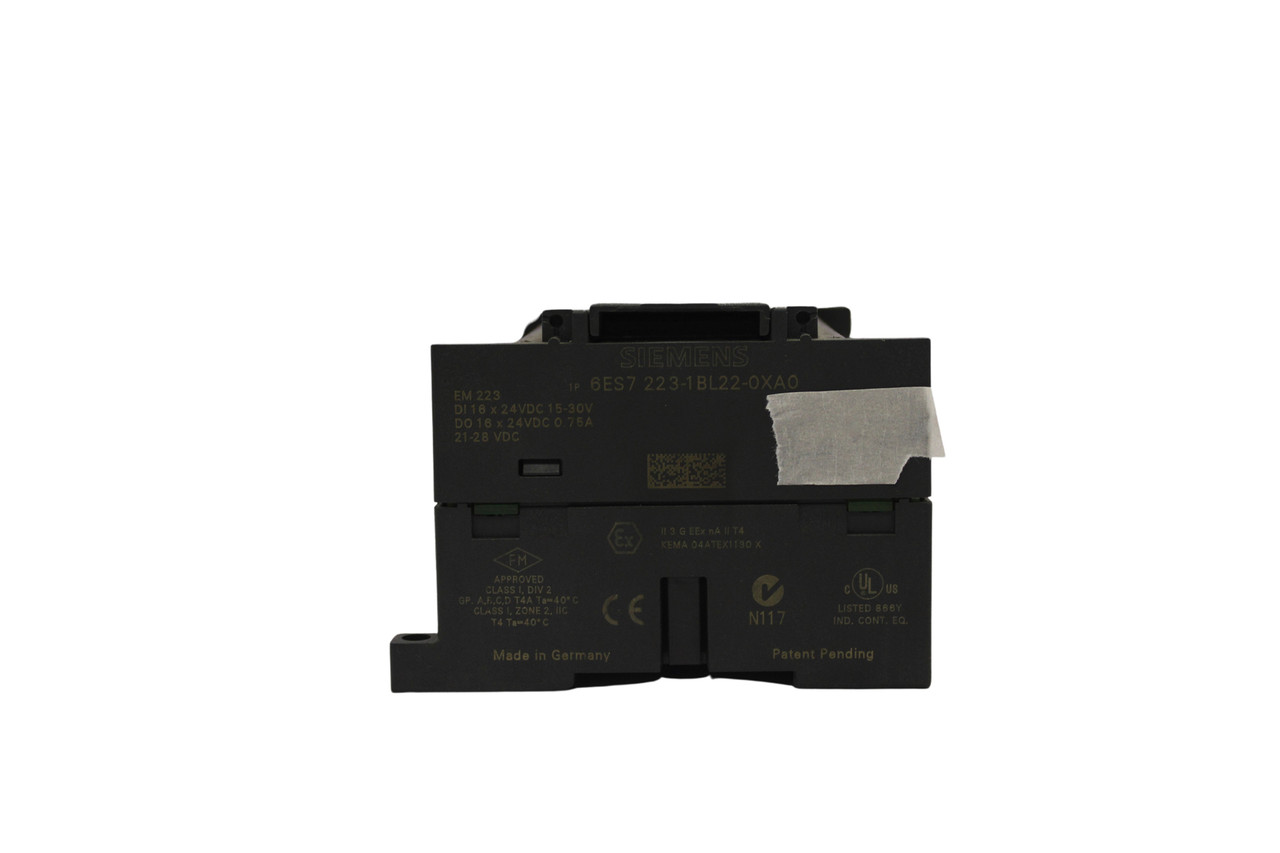 Siemens 6ES7223-1BL22-0XA0 SIMATIC S7-200 EM 223 16DI/16DO DC