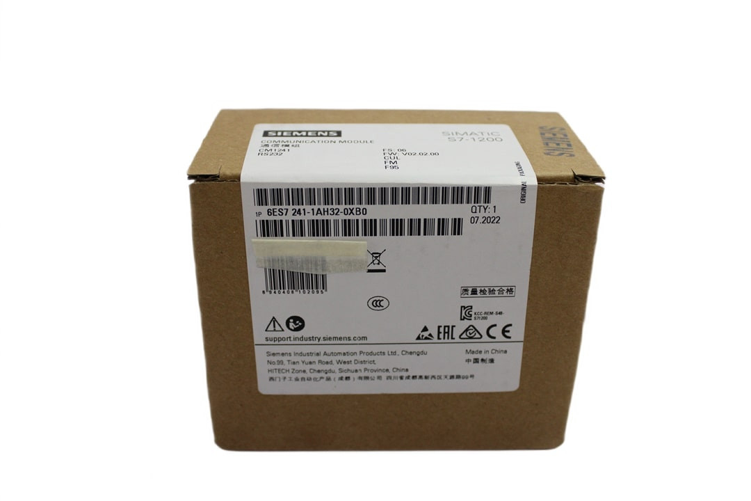 Siemens 6ES7241-1AH32-0XB0 SIMATIC S7-1200 CM 1241 RS232 Module