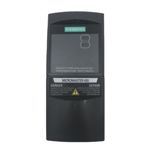 Siemens 6SE6420-2UC17-5AA1 MICROMASTER 420 0.75kW Inverter Drive