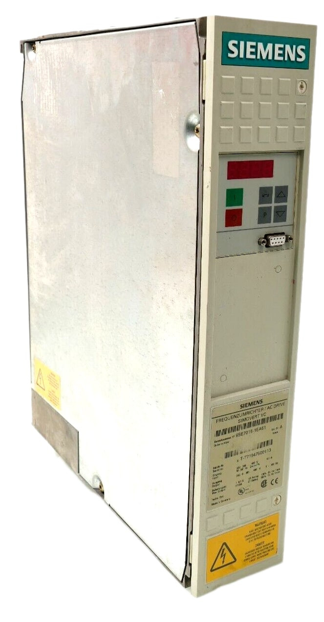 Siemens 6SE7016-1EA61 SIMOVERT MASTERDRIVES Frequency Inverter