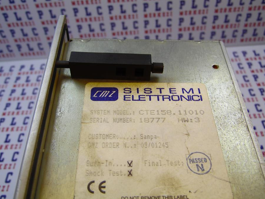 CTE158.11010 CMZ OPERATOR PANEL