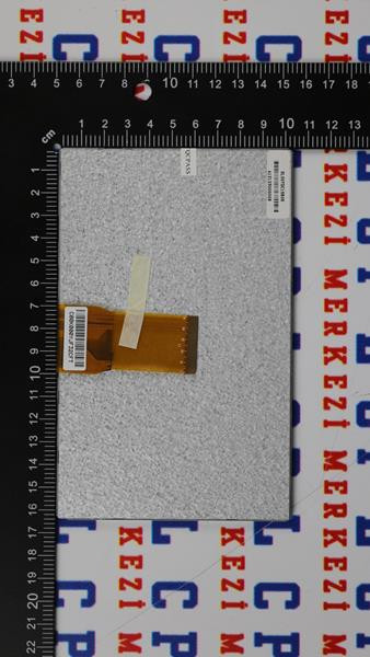 AT070TN92 V.X Rear view – connectors and label visible.