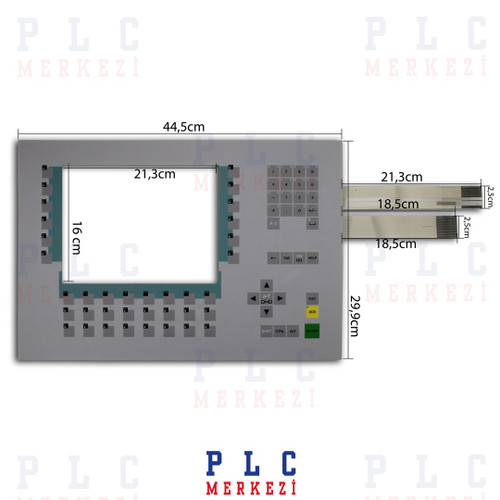 MP270 3 FLEX MEMBRANE FOR 6AV6 542-0AC15-2AX0