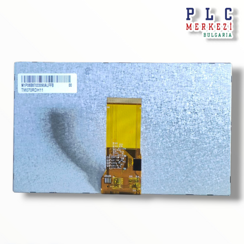 TM070RDH11 rear label close-up – model code