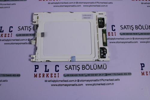 Rear side of LFSHBL601-A LCD screen showing connector and model label.