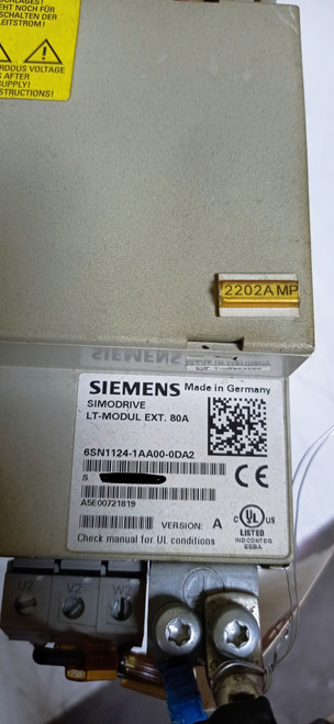 6SN1 124-1AA00-0DA2, 6SN1124-1AA00-0DA2 SIEMENS SIMODRIVE 611 POWER MODULE