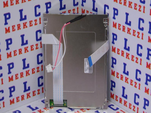Back view of SX14Q006 LCD screen showing model label and connector interface. Back view of SX14Q006 LCD screen showing model label and connector interface.