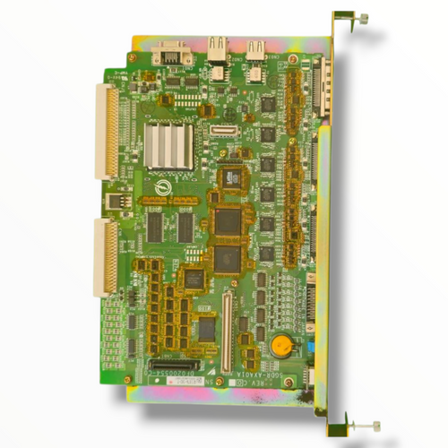 Yaskawa SGDR-AXA01A servo control axis card – NX100 rack mounted card with CN04–CN07 connectors