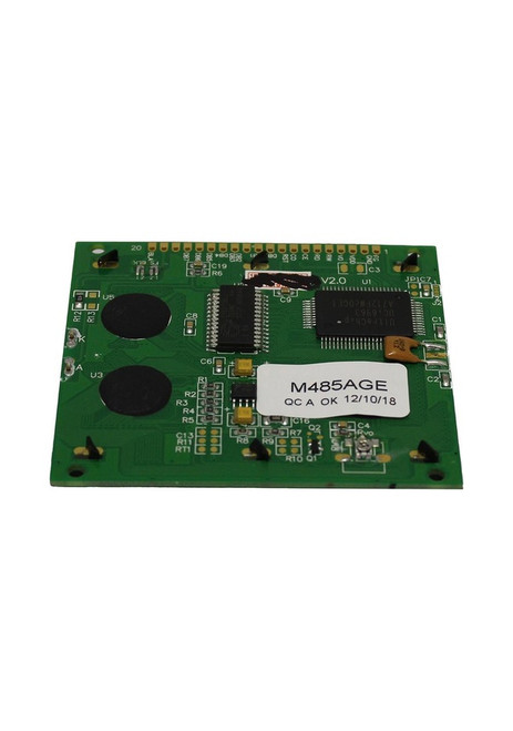 M485AGE Custom Segment LCD Glass Panel | Industrial Readout Display Screen