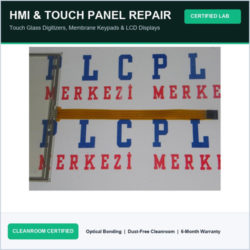 Industrial HMI Touch Screen & Operator Panel Repair | Touch Glass & LCD Replacement
