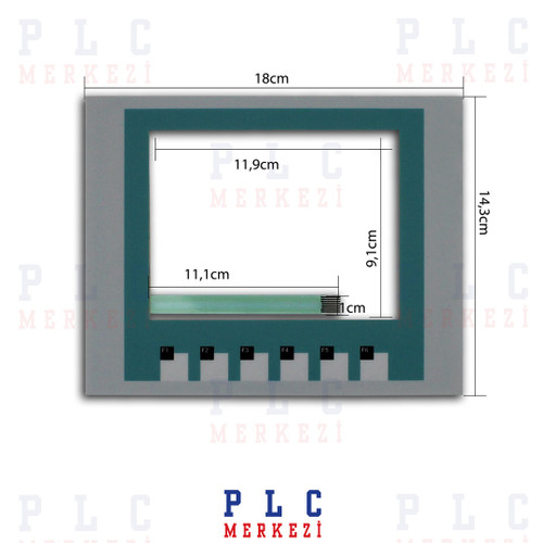 KTP600 SIEMENS MEMBRANE FOR 6AV6 647-0AD11-3AX0