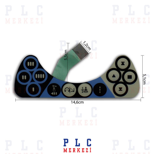 NEW ABB DSQC679 TEACH PENDANT MEMBRANE KEYPAD