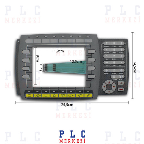 505 E1060 MEMBRANE KEYPAD