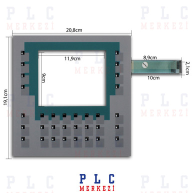OP177 LED MEMBRANE 196x209mm FOR 6AV6 642-0DA01,6AV6642-0DA01