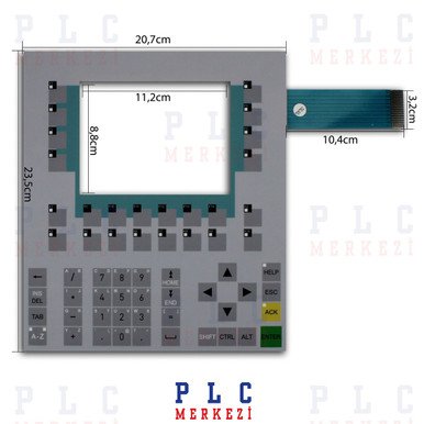 OP170B SIEMENS MEMBRANE FOR 6AV6 542-0BB15-2AX0