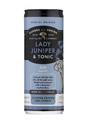 BARNES AND BROWN NON ALC LADY JUNIPER AND TONIC CANS 6X4X250ML