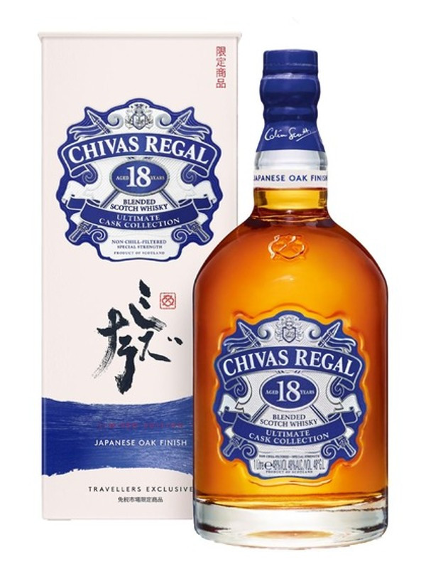 Buy CHIVAS REGAL 18YO ULTIMATE CASK FIRST FILL JAPANESE OAK FINISH
