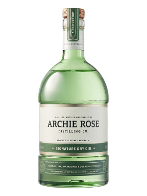 ARCHIE ROSE SIGNATURE DRY GIN 700ML