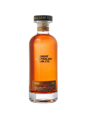 GREAT AUSTRALIAN RUM CO KING BROWN 6X700ML GB