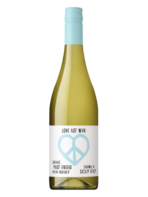 LOVE NOT WAR ORGANIC PINOT GRIGIO