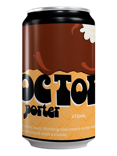 STOIC BREWING CHOC TOP PORTER CANS 375ML