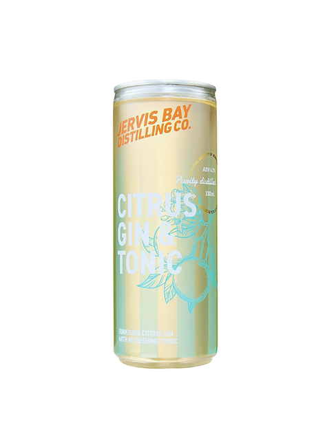 JERVIS BAY DISTILLING CITRUS GIN & TONIC