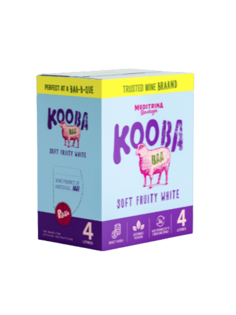 KOOBA SOFT FRUITY WHITE CASK 4X4L