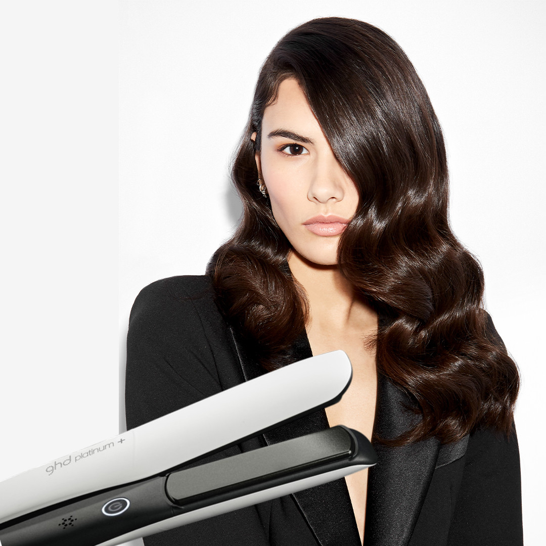 ghd Platinum+ White Hair Straightener - Vivo Hair Salon and Skin
