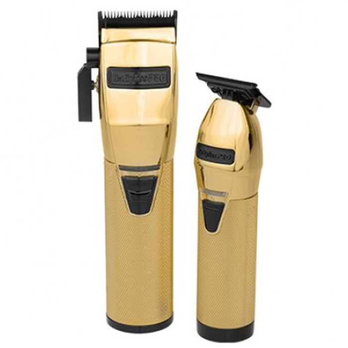 BaBylissPRO Limited Gold Clipper Outliner Trimmer Duo Vivo