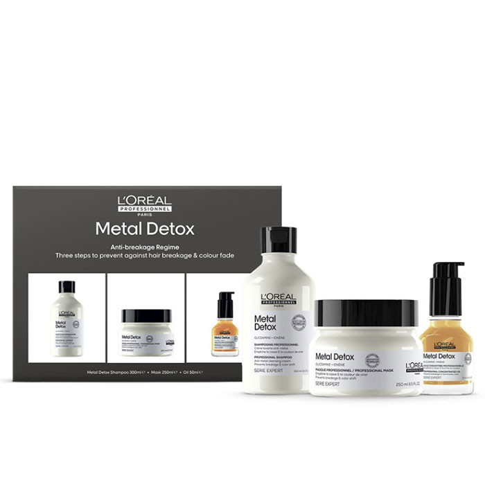 L'Oreal Metal Detox Trio Gift Pack - Vivo Hair Salon and Skin Clinic