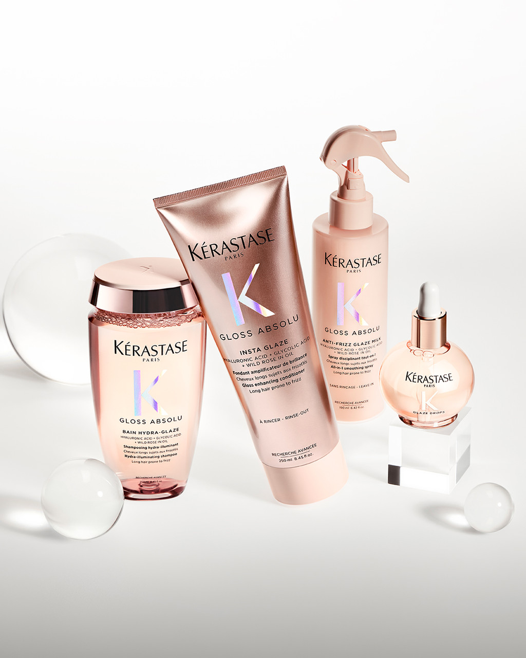 Kérastase Gloss Absolu Anti-Frizz Quad Bundle - Vivo Hair Salon