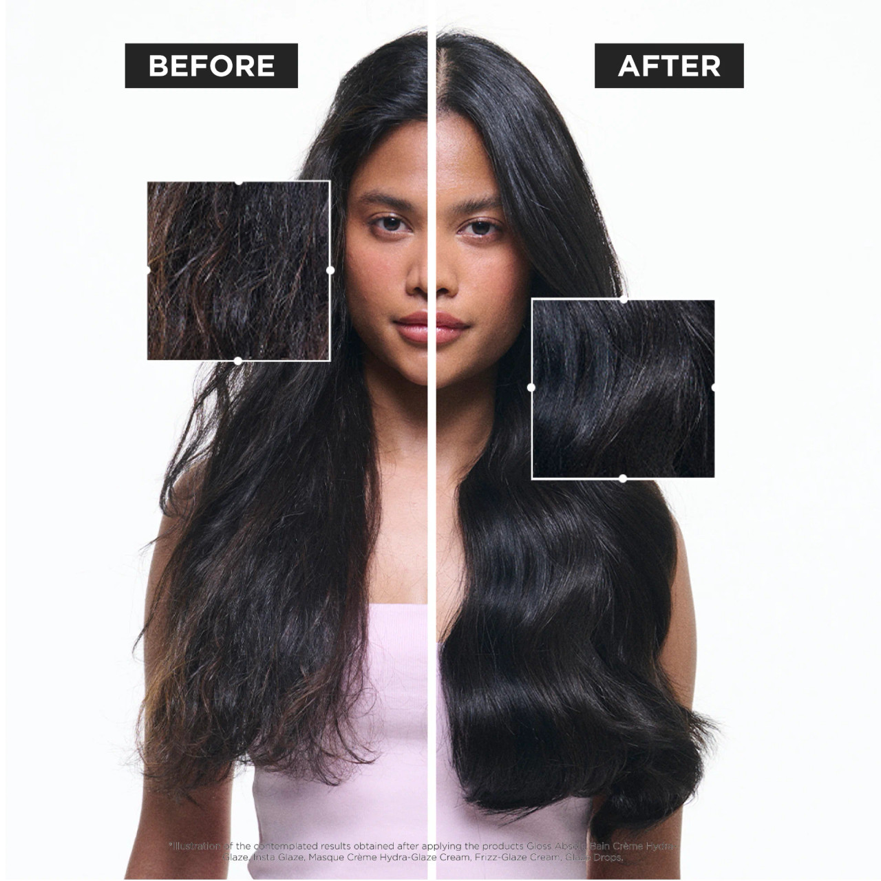 Kerastase Gloss Absolu Anti-Frizz Duo Bundle for Thick Hair - Vivo