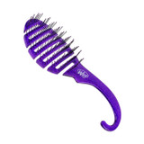 Wet Brush Shower Flex Detangler Hair Brush Purple Glitter