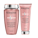 Kérastase Chroma Absolu Riche Respect Shampoo for Thick Coloured Hair Duo Bundle