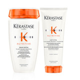 Kérastase Nutritive Shampoo & Conditioner Duo for Fine-Medium Dry Hair Bundle