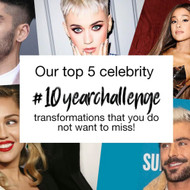 Our Top 5 Celebrity Hair Transformations from the #10YearChallenge