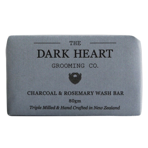 Dark Heart Grooming Rosemary & Activated Charcoal Wash Bar