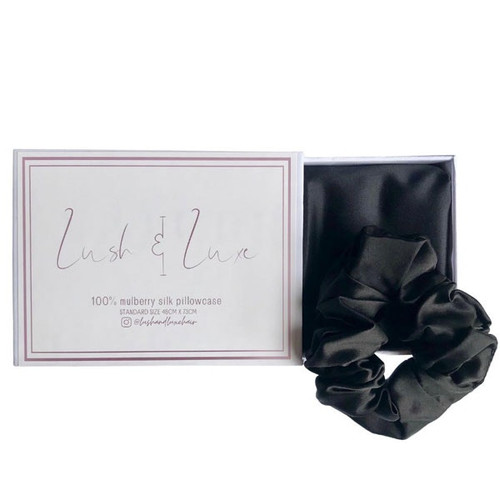 Lush & Luxe Pillow Case & Scrunchie Bundle - Aniseed