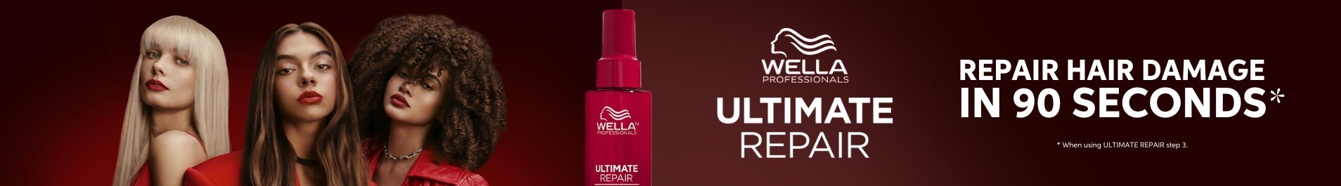 Repair Hair Damage in 90 seconds with Wella Ultimate Repair