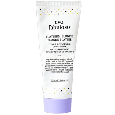 evo fabuloso Colour Intensifying Conditioner - Platinum Blonde
