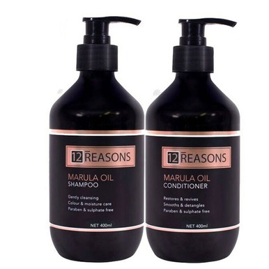 12 Reasons Marula Oil Duo Bundle