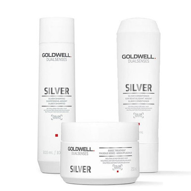 Goldwell Dualsenses Silver Trio Bundle